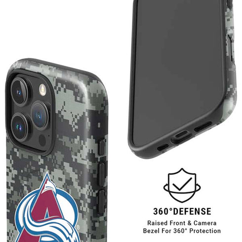 NHL Colorado Avalanche Camo iPhone 16 Pro Magsafe Impact Case
